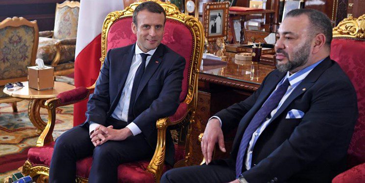 ‌شاه مغرب تلفن ماکرون را جواب نداد