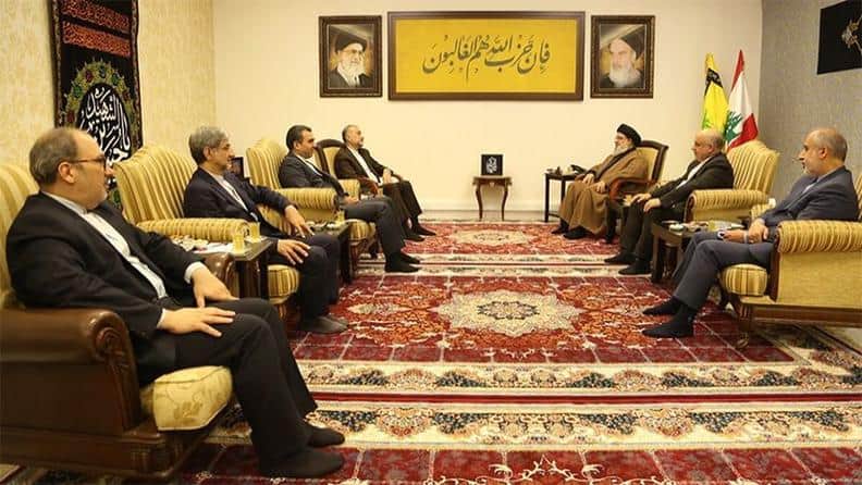 دیدار امیرعبداللهیان با دبیرکل حزب‌الله