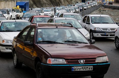 ترافیک سنگین در آزادراه تهران – شمال