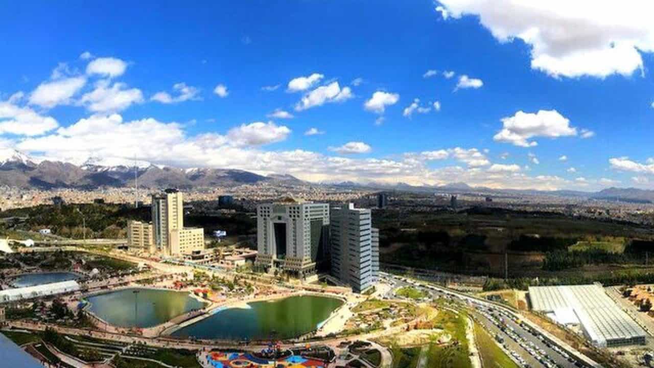 کیفیت هوای در تهران در وضعیت قابل قبول