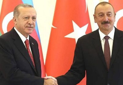 گفتگوی تلفنی اردوغان و علی اف درباره تحولات در قره باغ