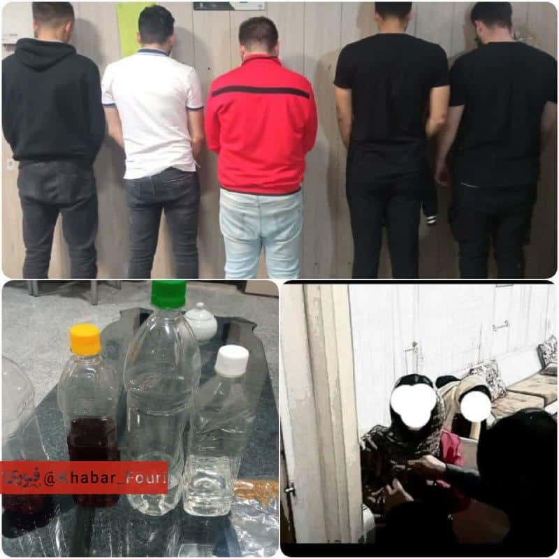 پارتی مختلط شبانه در قم در شب شهادت امام‌ رضا