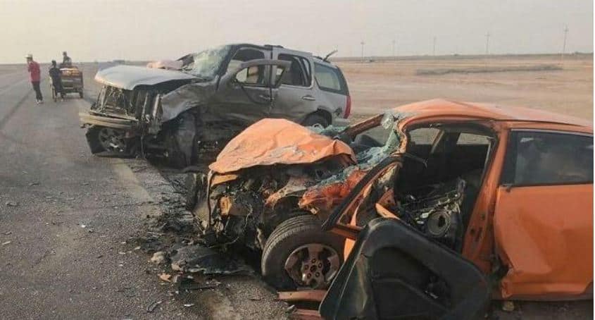 راهنمایی و رانندگی عراق: دلیل 70 درصد تصادفات روزهای گذشته رانندگان بوده‌اند