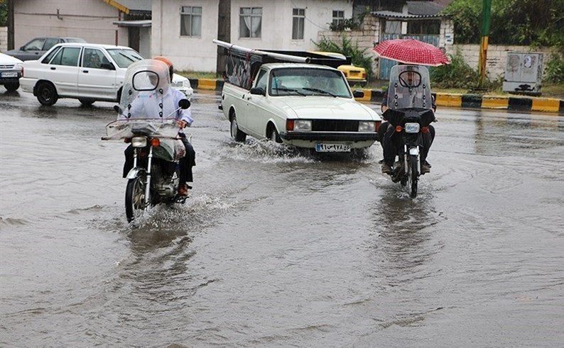 هواشناسی ایران ۱۴۰۲/۰۷/۱۸؛ پیش‌بینی بارش‌های سیل‌آسا در ۹ استان