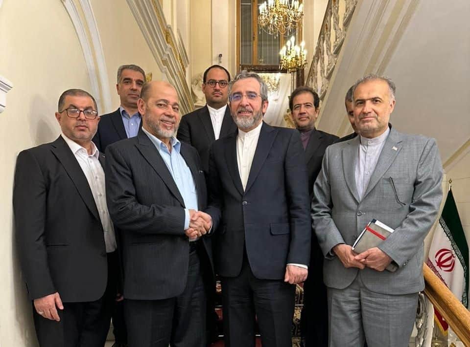 دیدار معاون وزیر خارجه با عضو دفتر سیاسی حماس در مسکو