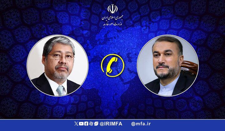 گفت‌وگوی وزرای امور خارجه ایران و فیلیپین