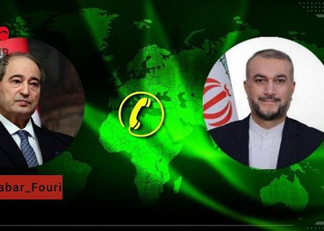 ابراز همدردی وزیر امور خارجه کشورمان با دولت و ملت سوریه