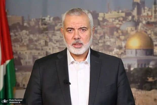 اسماعیل هنیه: تصمیم ما این است که در سرزمین خود بمانیم