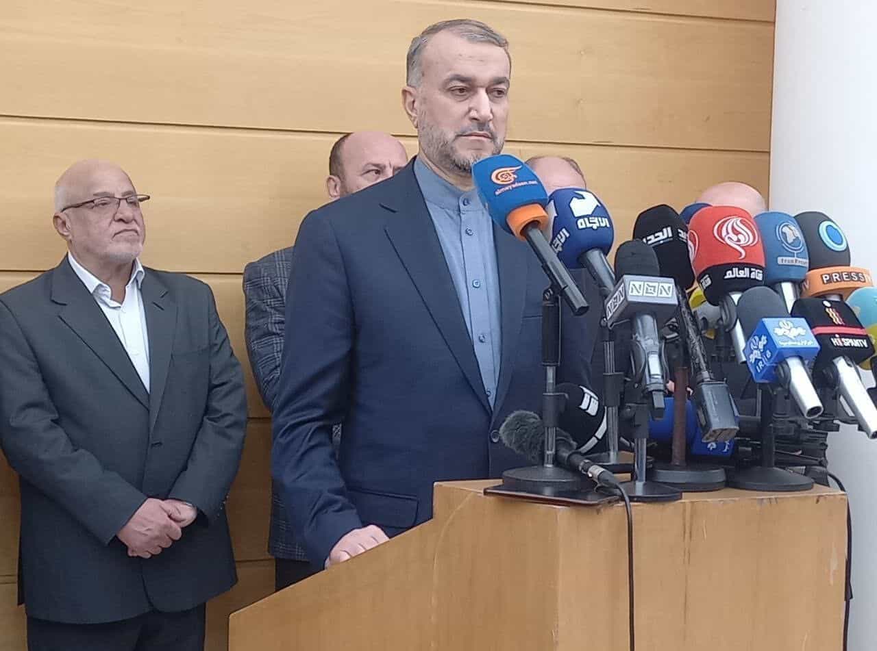 امیرعبداللهیان: دست‌ مقاومت تا احقاق کامل حقوق فلسطین روی ماشه خواهد ماند