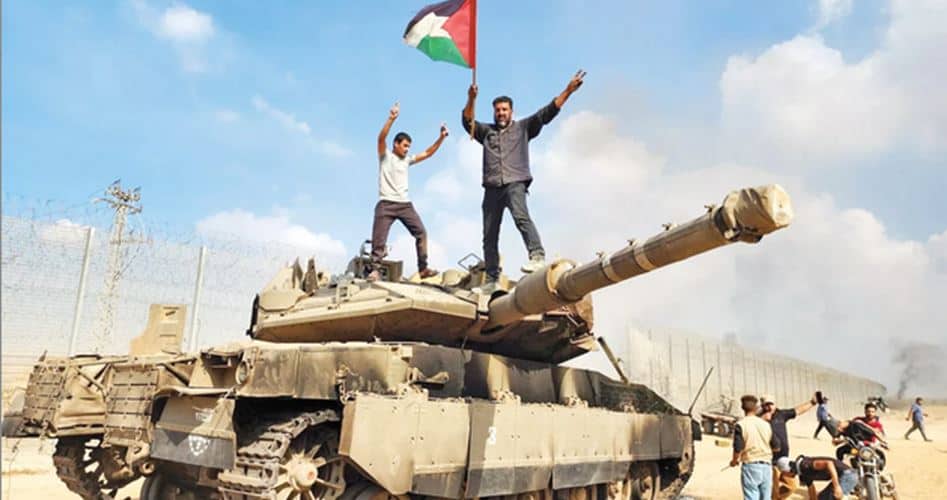 مبارزان فلسطینی در مناطق مختلف غزه، ۶ تانک رژیم صهیونیستی را منهدم کردند