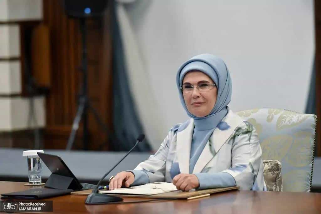 امینه اردوغان، میزبان همسران سران کشورها در نشست «حمایت از غزه»