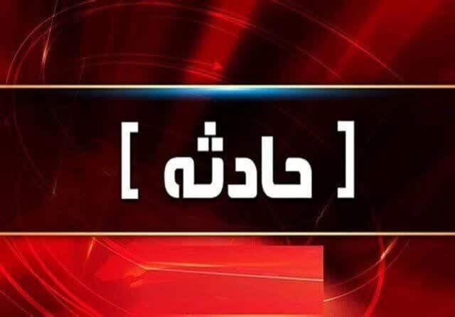 آتش سوزی پل هوایی بلوار ملک آباد مشهد