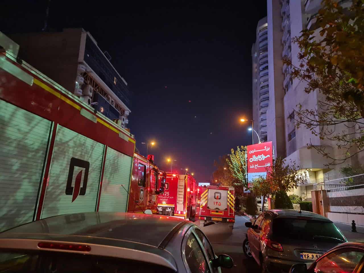 حادثه خاصی در برج اسکان تهران رخ نداده است