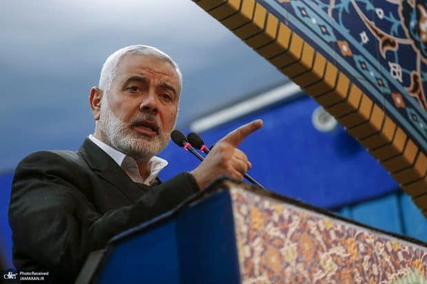 اسماعیل هنیه: اسرائیل جنگ زمینی را در نوار غزه آغاز کرده است