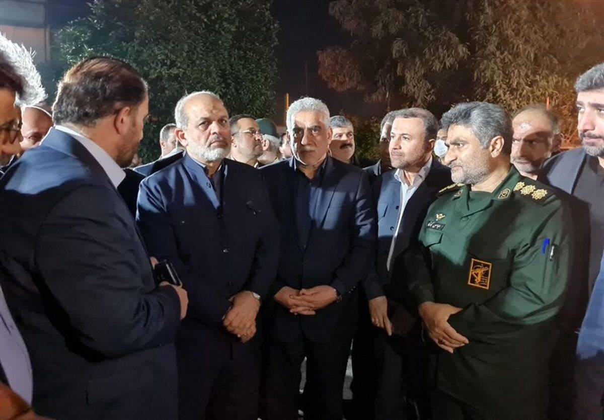 ‌حضور وحیدی در محل آتش‌سوزی کمپ ترک اعتیاد