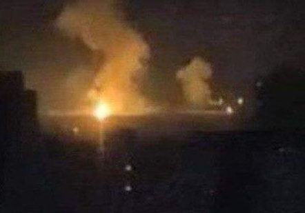 شنیده شدن صدای انفجار انفجار در حومه دمشق