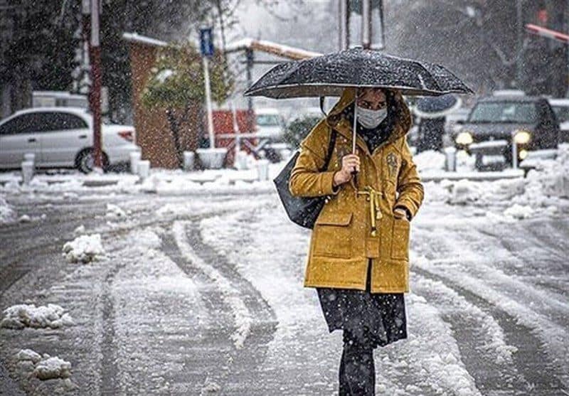 هواشناسی ایران ۱۴۰۲/۱۰/۱۸؛ سامانه بارشی فردا وارد کشور می‌شود