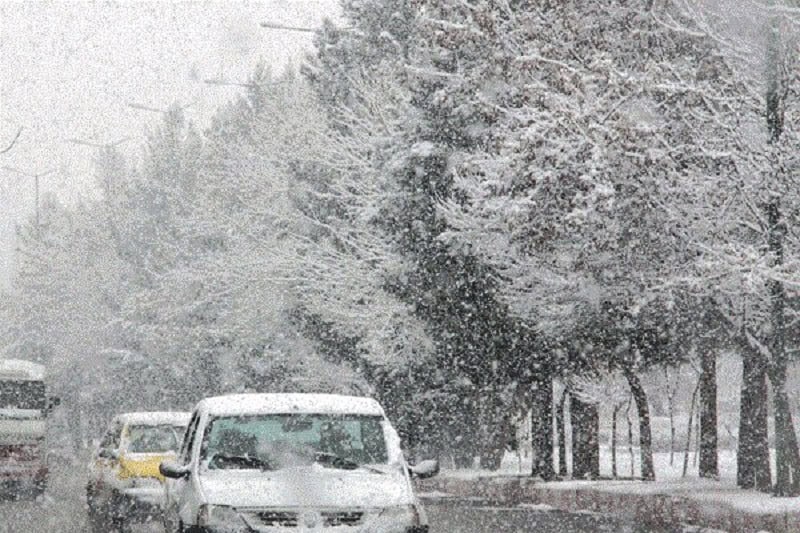 بارش باران و برف در ۱۹ استان کشور طی امروز