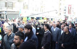 امروز این حضور باشکوه مردم در راهپیمایی ۲۲ بهمن وجود دشمنان نظام و انقلاب را به لرزه در می‌آورد
