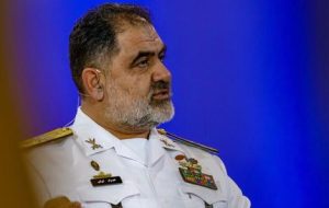 فرمانده نیروی دریایی ارتش : کشتی‌ های ایرانی را در خلیج عدن و اقیانوس اطلس اسکورت می‌کنیم
