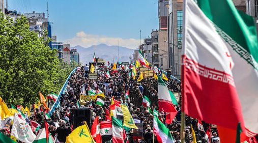 حماسه ای دیگر رقم خورد/ شکوه حضور ایرانیان در راهپیمایی روز قدس