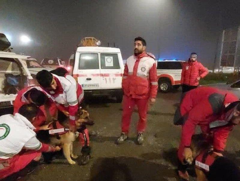 قطع ارتباط مخابراتی، رادیویی و تلفنی ‌در منطقه سانحه