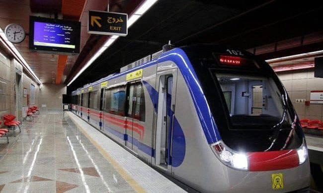فعالیت مترو تا ساعت ۲۴ در مراسم وداع با رئیس جمهور
