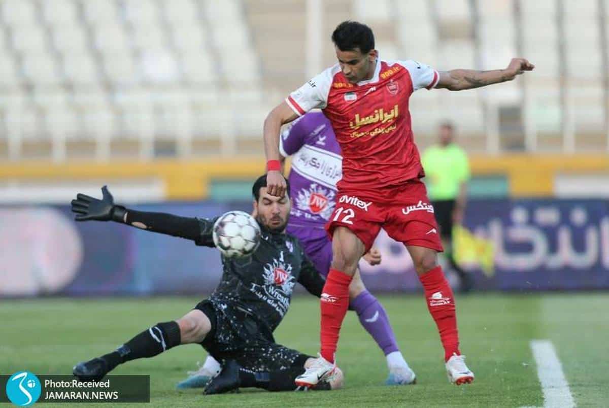 هوادار 0-2 پرسپولیس؛ برد خطیر با دبل کثیر