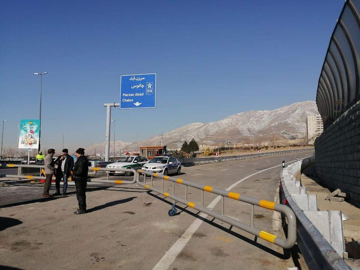 تردد از کرج و آزادراه تهران – شمال به سمت چالوس ممنوع شد