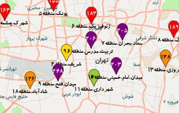 تهرانی‌ها در منزل بمانید!