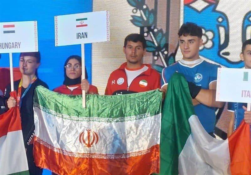 مدال‌آوری دختر مچ‌انداز ایران در مسابقات جهانی