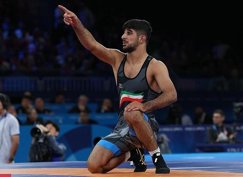 المپیک ۲۰۲۴ پاریس / پدیده کشتی فرنگی ایران قهرمان المپیک شد