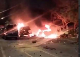 گزارشی از انفجار مهیب در نزدیکی فرودگاه کراچی پاکستان