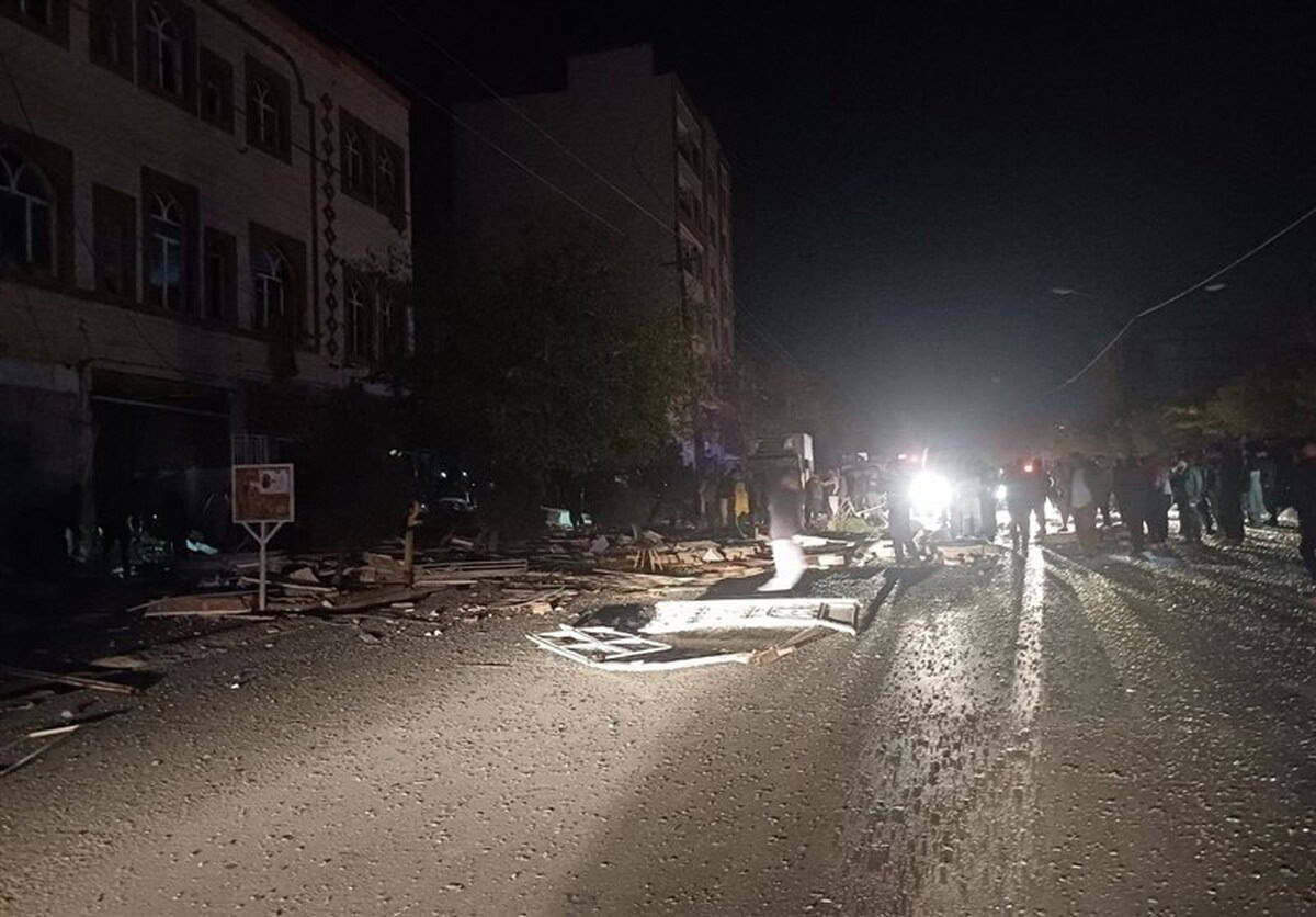 جزئیات انفجار گاز در حسینیه ارشاد همدان