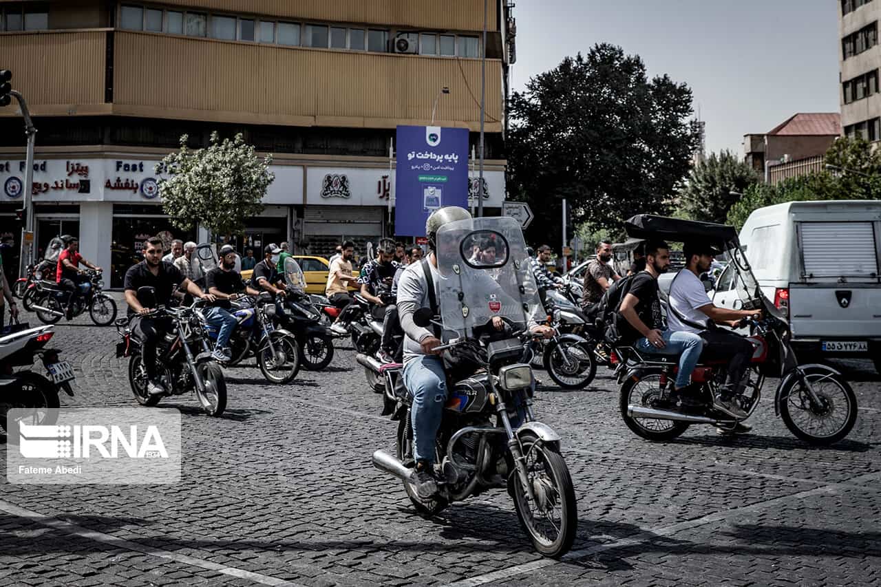 ۹۱ درصد موتورسیکلت‌ها در سن فرسودگی قرار دارند