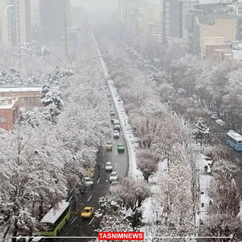 یکشنبه سردترین روز تهران است