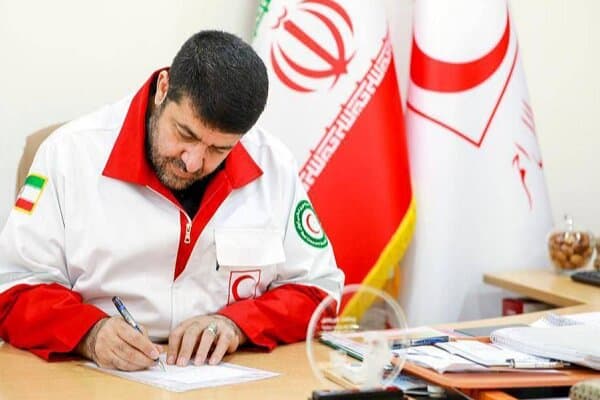 ابراز همدردی هلال‌احمر ایران با صلیب سرخ آمریکا
