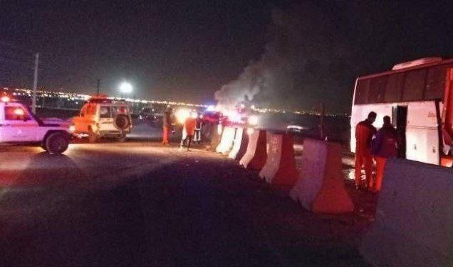 تصادف اتوبوس مسیر تهران – مشهد با تریلی ۲۵ مصدوم بر جای گذاشت