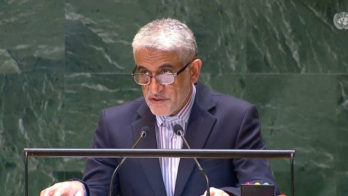 ایروانی: ایران ادعاهای یک‌جانبه آمریکا را رد می‌کند