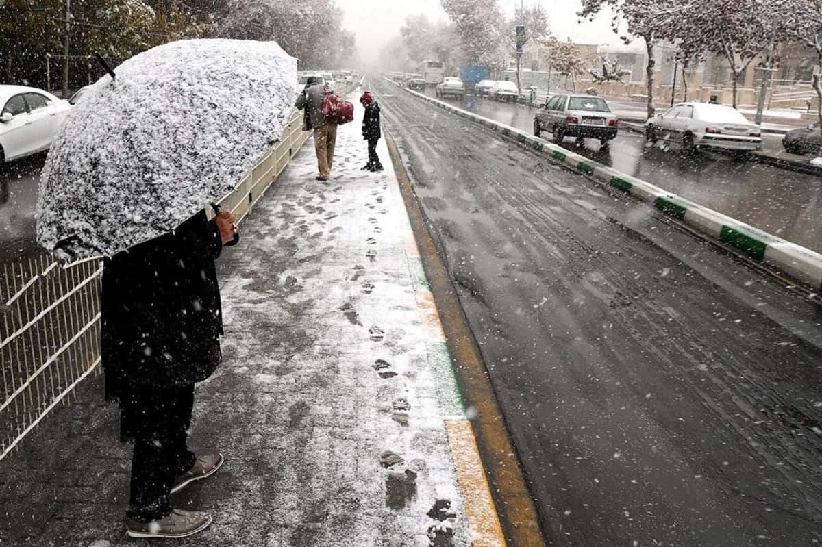 هشدار بارندگی و سرما در کشور