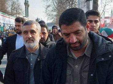 حاجی‌زاده در راهپیمایی: ترامپ جرأت حمله به ایران را ندارد