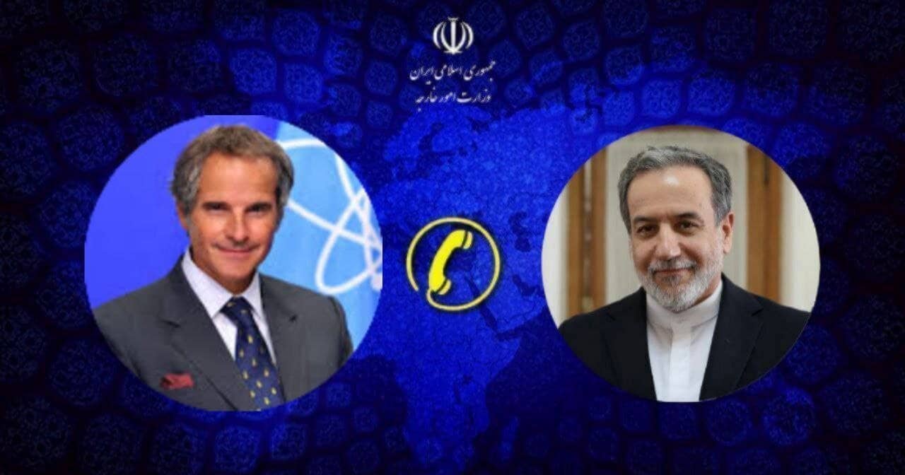 گفتگوی تلفنی مدیرکل آژانس بین‌المللی انرژی اتمی با وزیر امور خارجه ایران