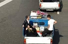 هشدارهای ایمنی سیزده به‌در؛ زنگ خطر استفاده از خودروهای باری برای جابجایی خانواده‌ها