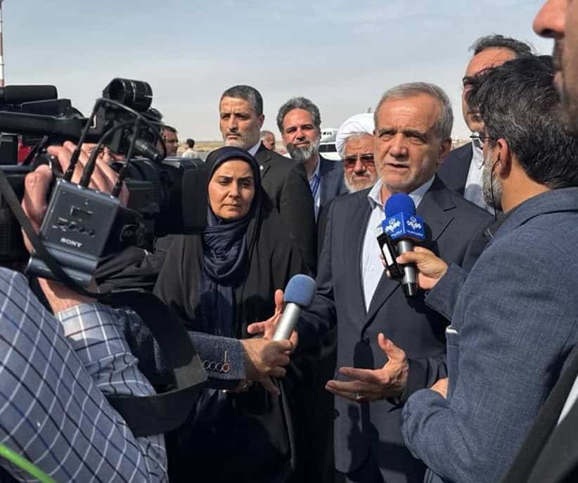 پزشکیان: پیگیر جبران خسارات بندر شهید رجایی هستیم