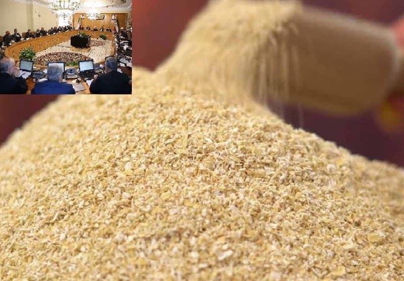 قیمت مصوب سبوس گندم ۹۵۰۰ تومان تعیین شد