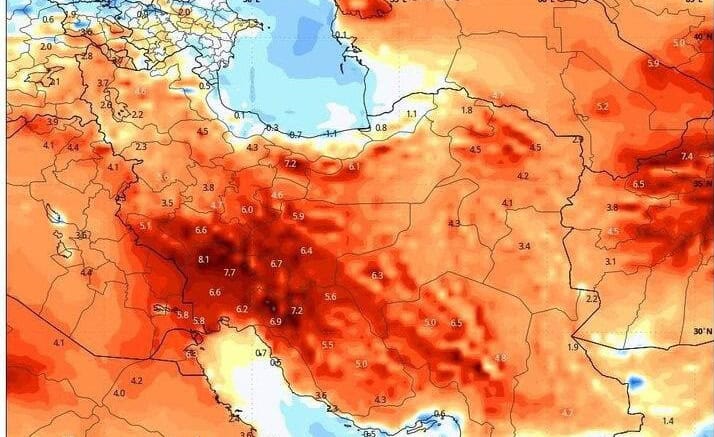تهران در انتظار توفان تندری؛ افزایش دما خواهیم داشت