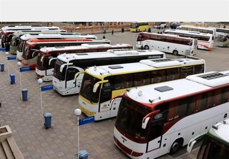 بسیج کامل ناوگان حمل‌ونقل جاده‌ای برای بازگشت زائران مشهد و مرز مهران