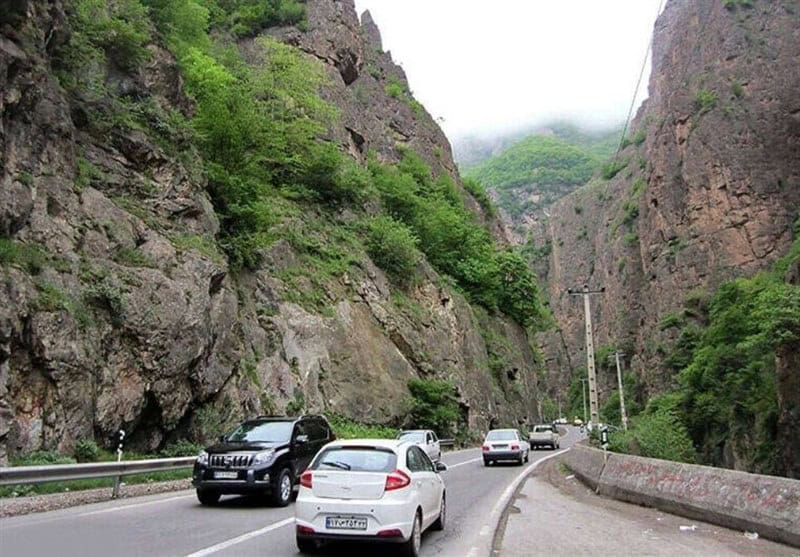 ترافیک سنگین در محورهای شمالی و آزادراه کرج ـ تهران