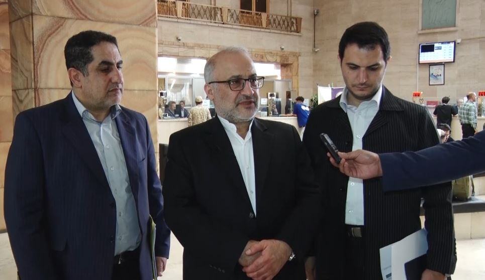 بازدید رئیس منطقه یک سازمان بازرسی از بانک سپه / خدمات بانکی در مسیر ثبات پس از جنگ ۱۲ روزه