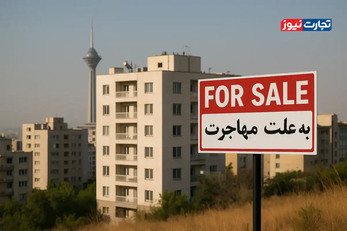 فروش مسکن به دلیل مهاجرت از ولنجک تا چیتگر